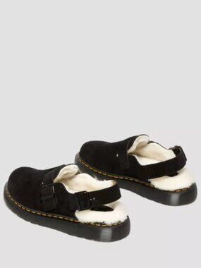 Jorge Made in England Shearling Slingback Mules